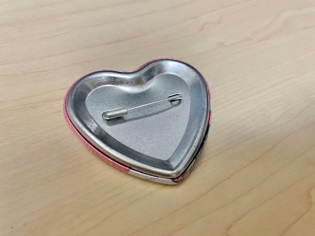 銀魂 坂田銀時 銀子 J-WORLD ハート缶バッジ 性転換篇 女体化 レア