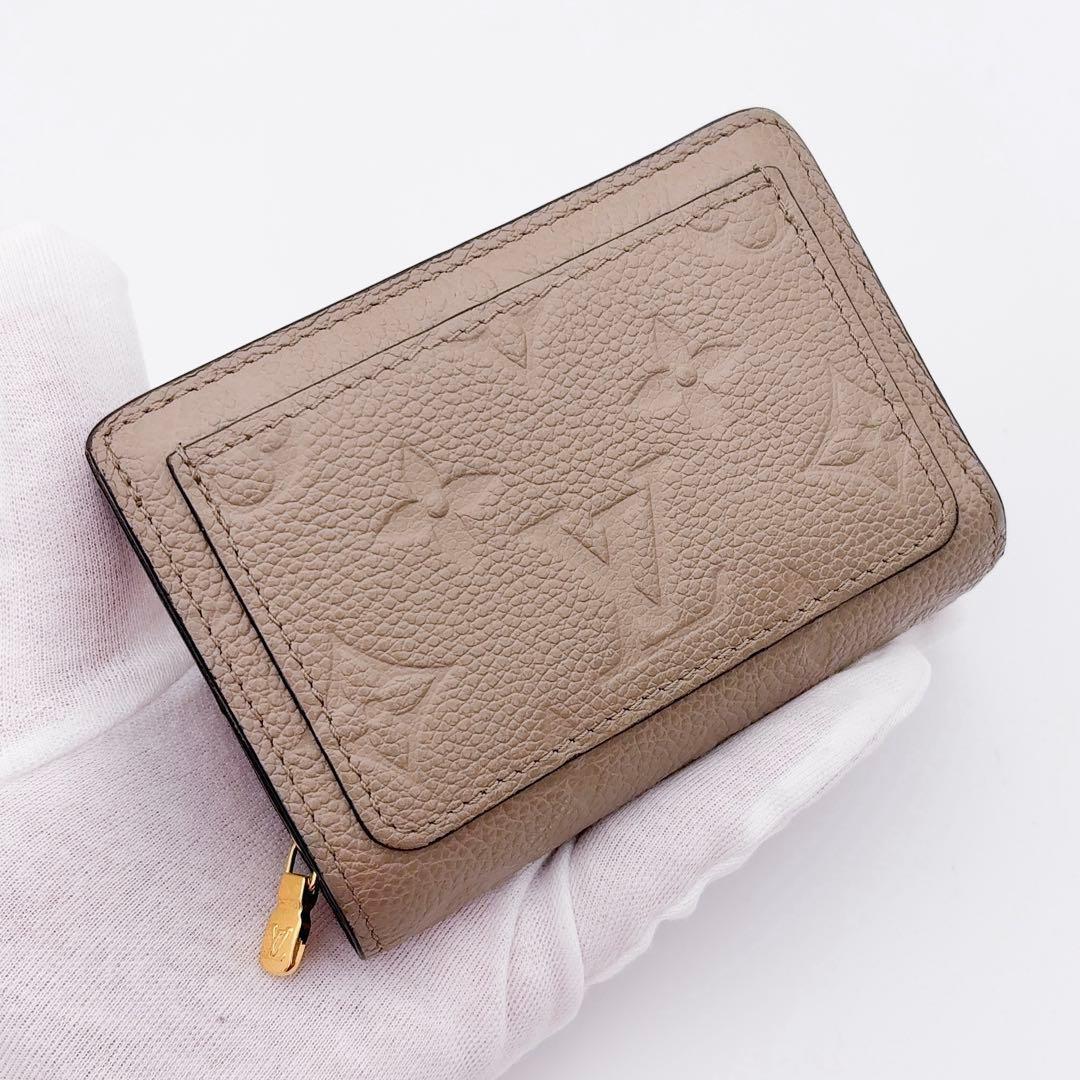 現行モデル♪ルイヴィトン アンプラント クレア トゥルトレール 二つ折り財布