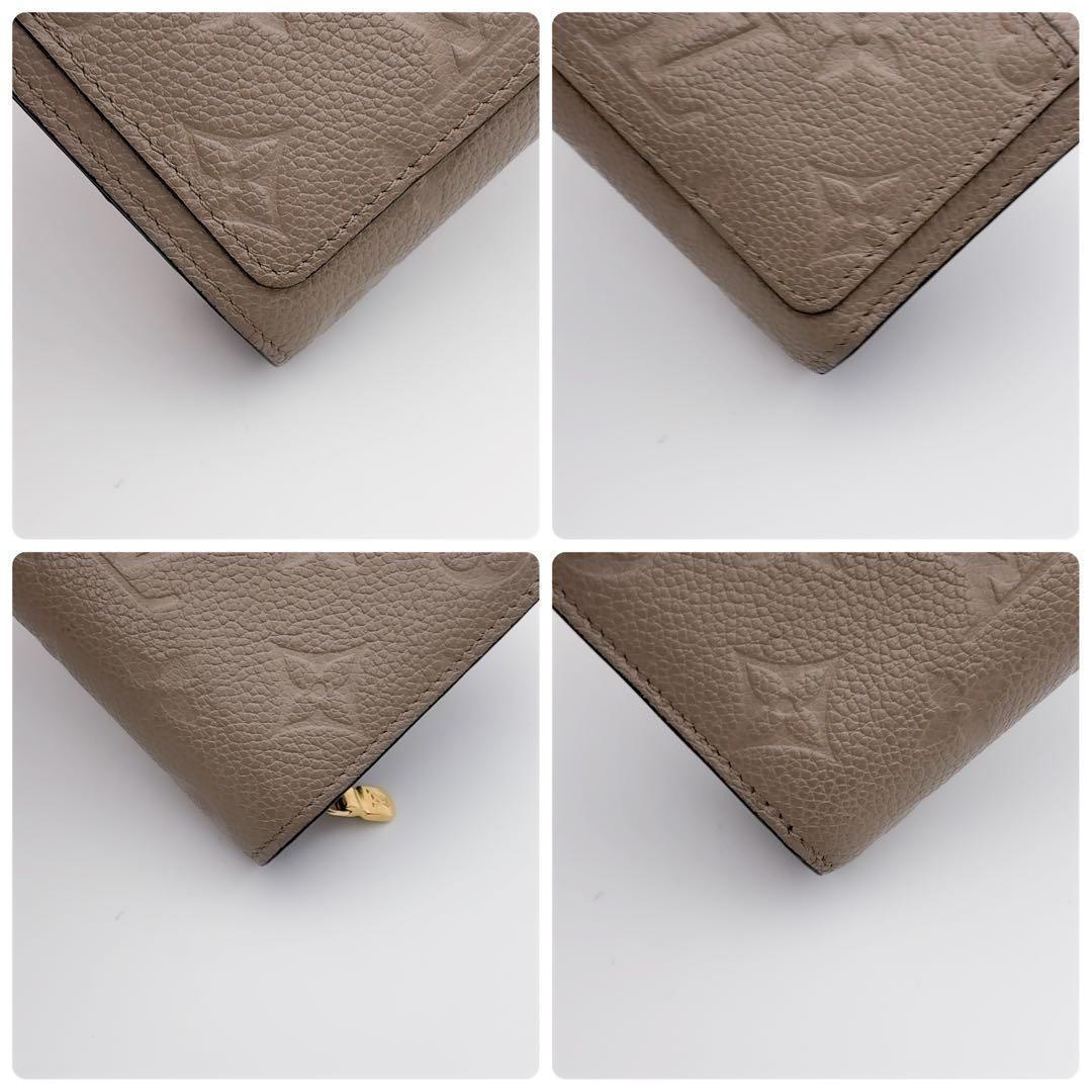 現行モデル♪ルイヴィトン アンプラント クレア トゥルトレール 二つ折り財布