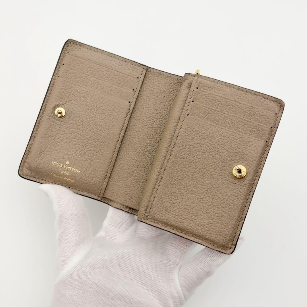 現行モデル♪ルイヴィトン アンプラント クレア トゥルトレール 二つ折り財布