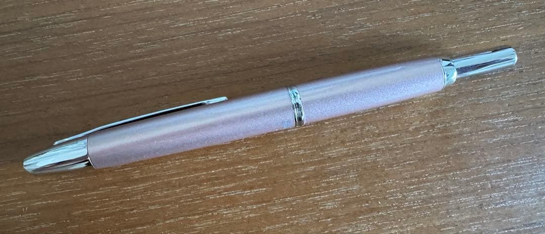 PILOT 万年筆 キャップレス デシモ シャンパンピンク