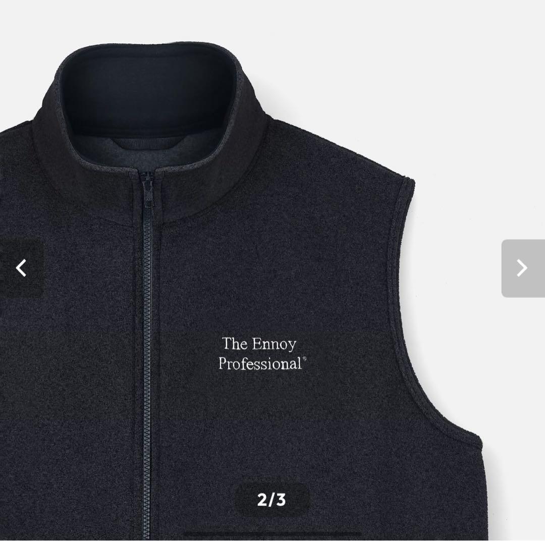 ENNOY PROFESSIONAL FLEECE VEST Mサイズ