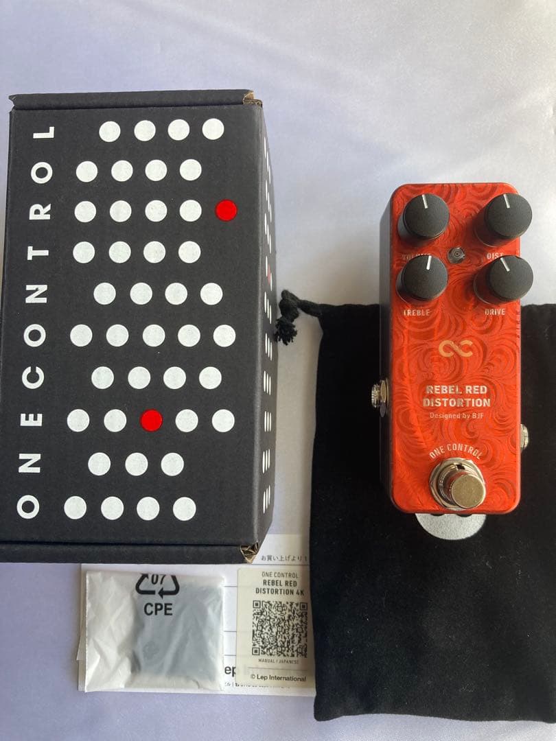 ギター One Control Rebel Red Distortion 4K
