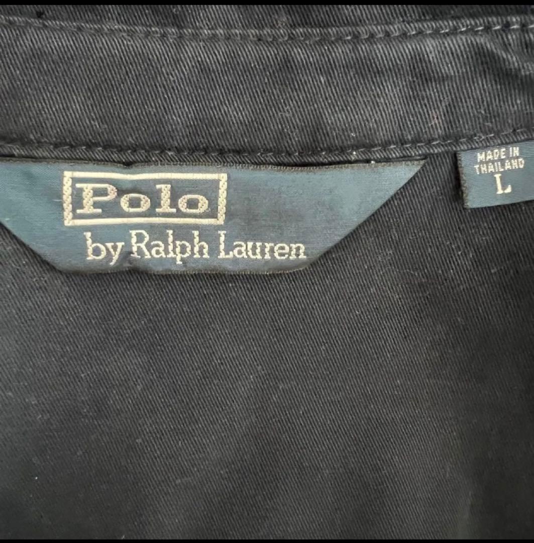 ラルフローレン スイングトップ 90s 三角タグ　希少　ネイビー　L