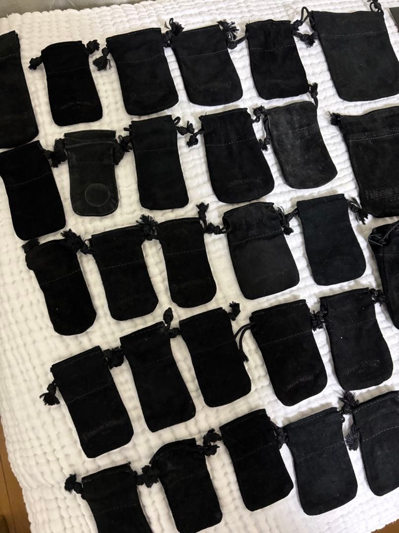 クロムハーツ　革袋31点　ポリッシュ7点