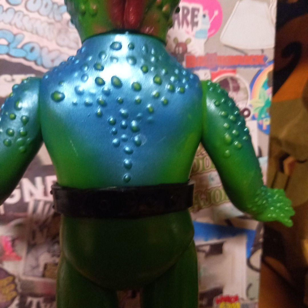 ライダー怪人スタンダードソフビ✨死神カメレオン✨初期個体✨貴重昭和レトロ✨激レア