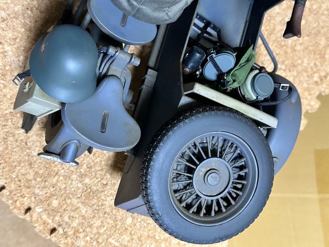 21st century toys 1/6 ドイツ軍　サイドカー 兵士付き