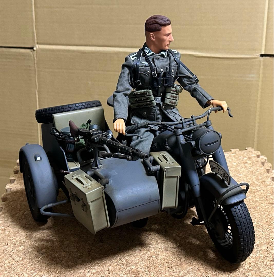 21st century toys 1/6 ドイツ軍　サイドカー 兵士付き