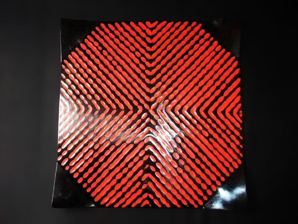 会席膳 本漆器 赤膳 天然木 五客 隅折れ 漆器膳