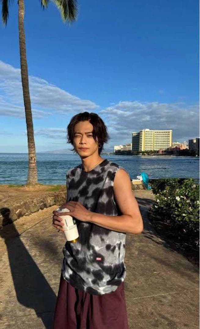 DIESEL タイダイ ノースリーブタンクトップ コムドットやまと着用