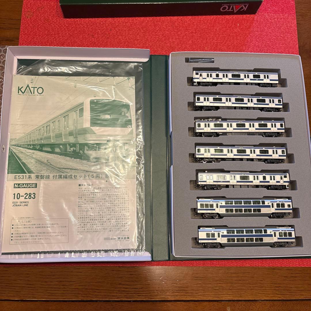 KATO E531系　常磐線　付属構成5両➕サロ2両セット