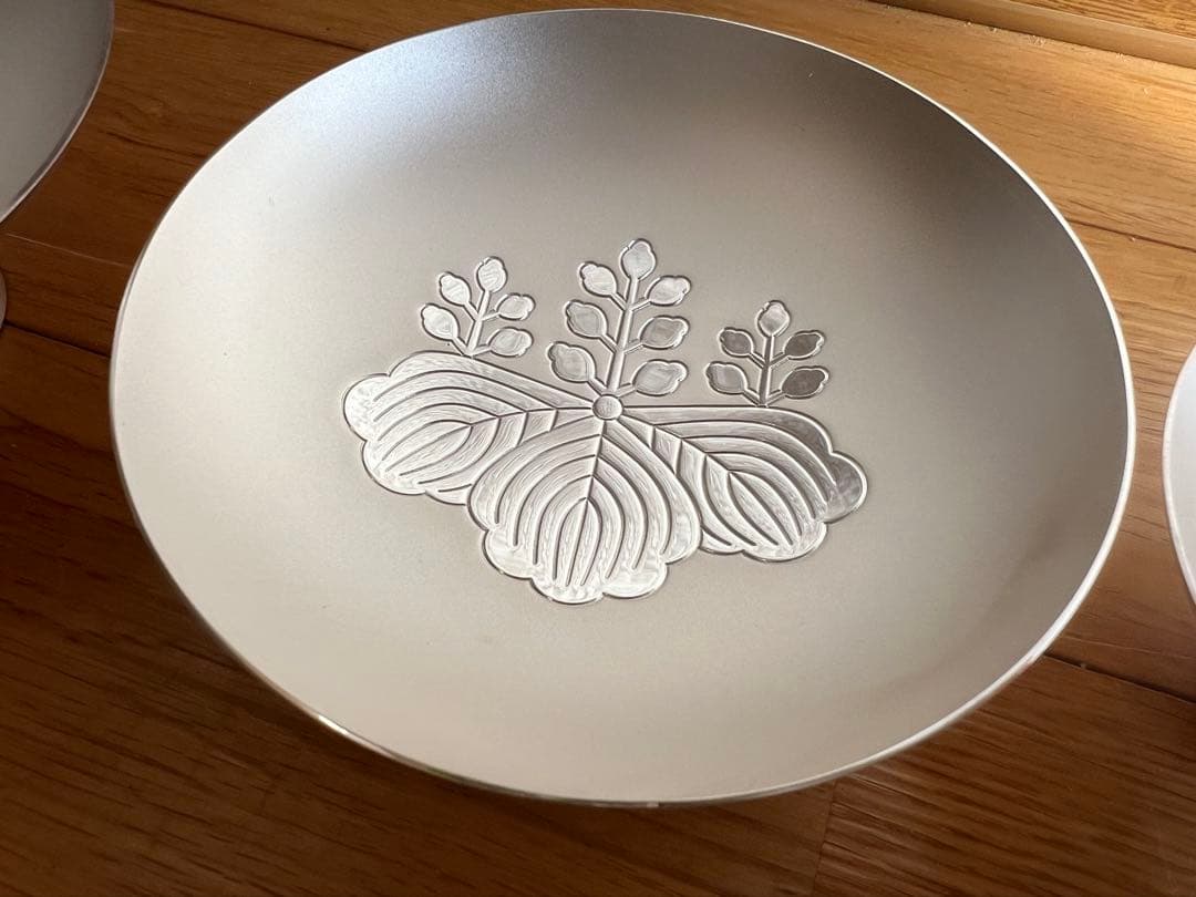 純銀製 銀杯 造幣局製　内閣総理大臣 贈 刻印有 390g silver