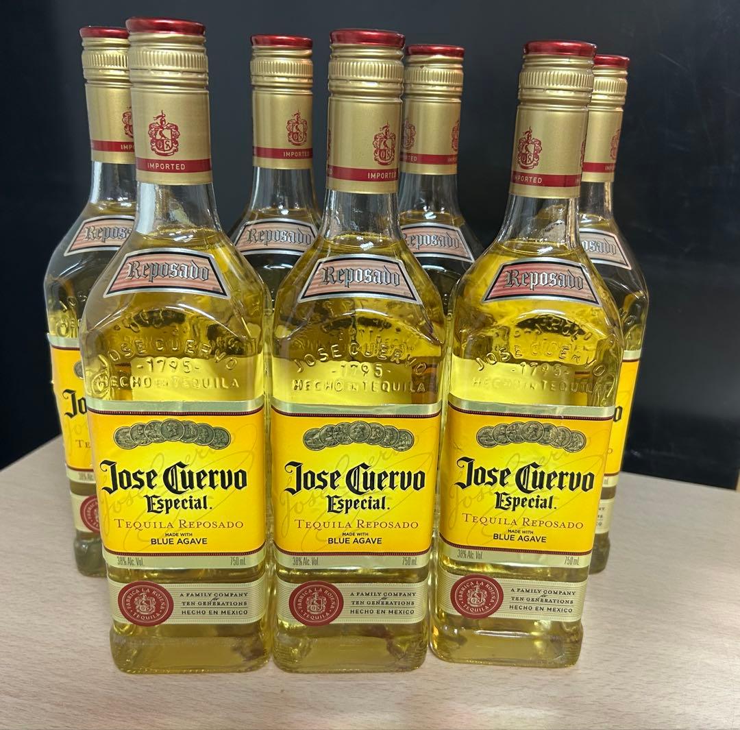 古酒 Jose Cuervo テキーラ スピリッツ750ml 7 本　セット