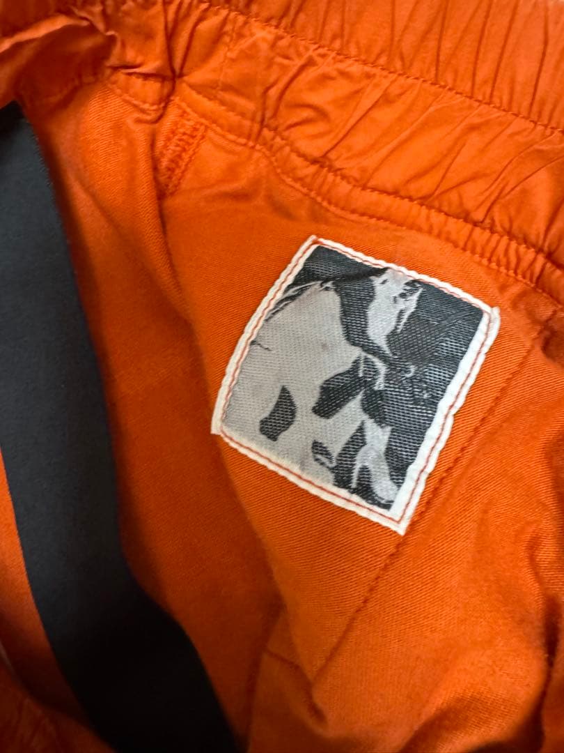 値下げ/Rick Owens DRKSHDW オレンジ　サルエルパンツ S