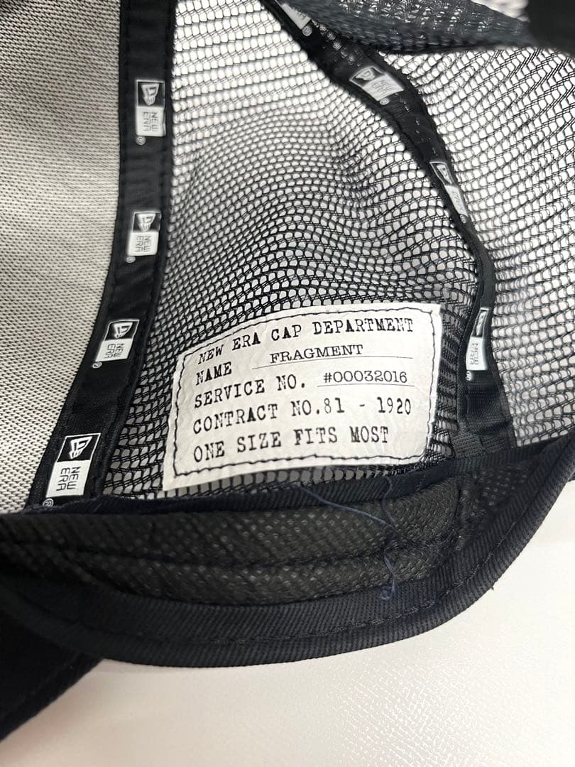 希少 Fragment フラグメント NEWERA ニューエラ CAP キャップ