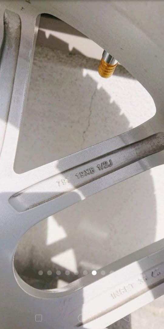 【期間限定送料込み】早い者勝ち  19インチ コンケイブタイヤ付き