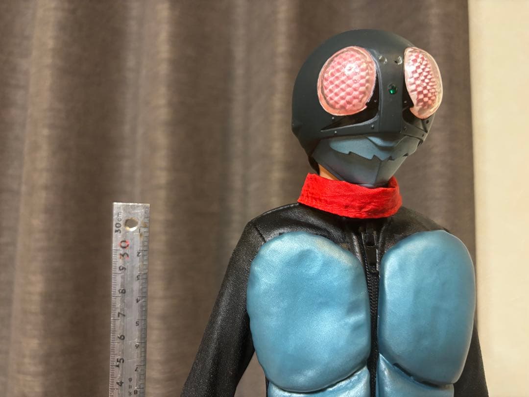 メチャクチャデカい 仮面ライダー 旧1号 フィギュア 約40cm 付属品有