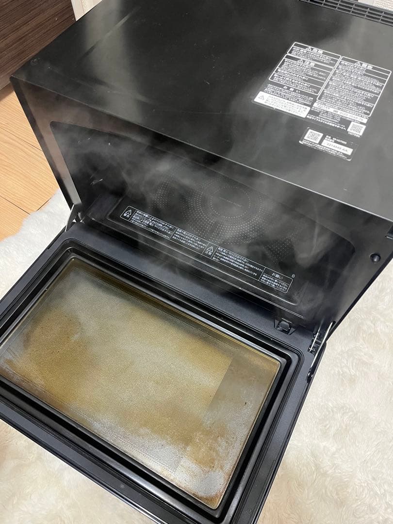 東芝 石窯ドーム オーブンレンジ ER-VD7000 2021年製　ブラック