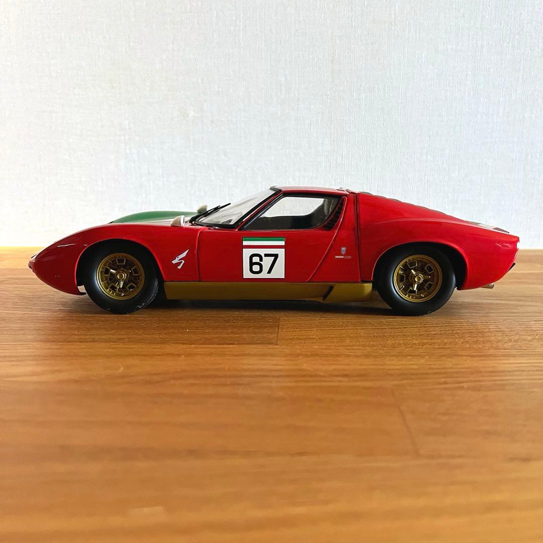 【非売品 池沢早人師】 1/18 京商 ランボルギーニ ミウラ P400＃67