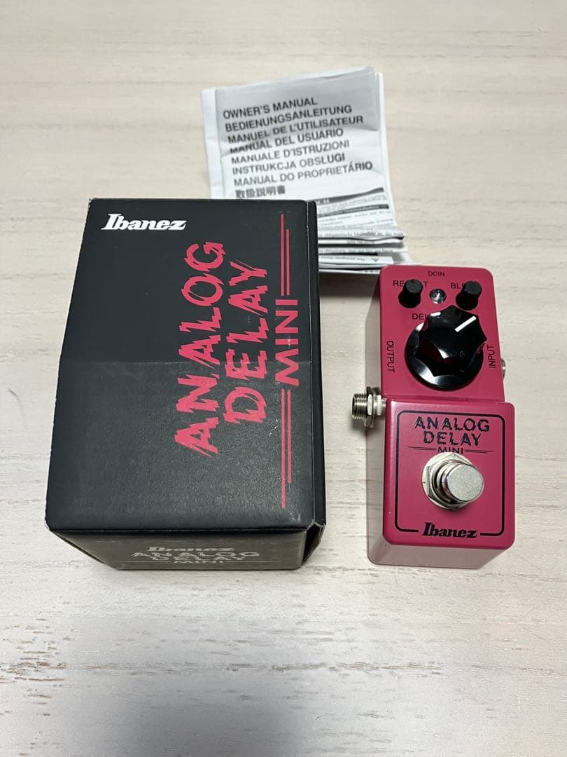ギター Ibanez ANALOG DELAY MINI