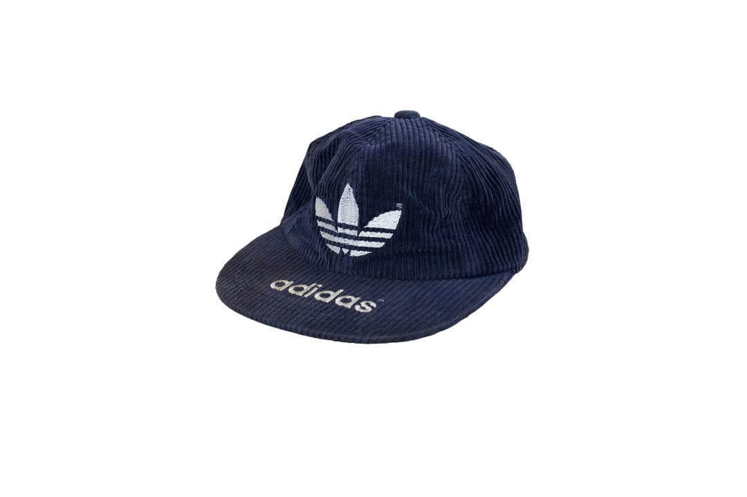 90s adidas アディダス　キャップ　コーデュロイ　在原みゆ紀