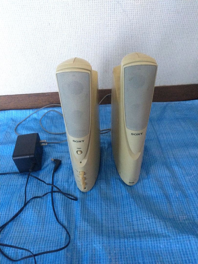 SONY ソニー SRS-PC71　アクティブスピーカー 変色あり　中古品