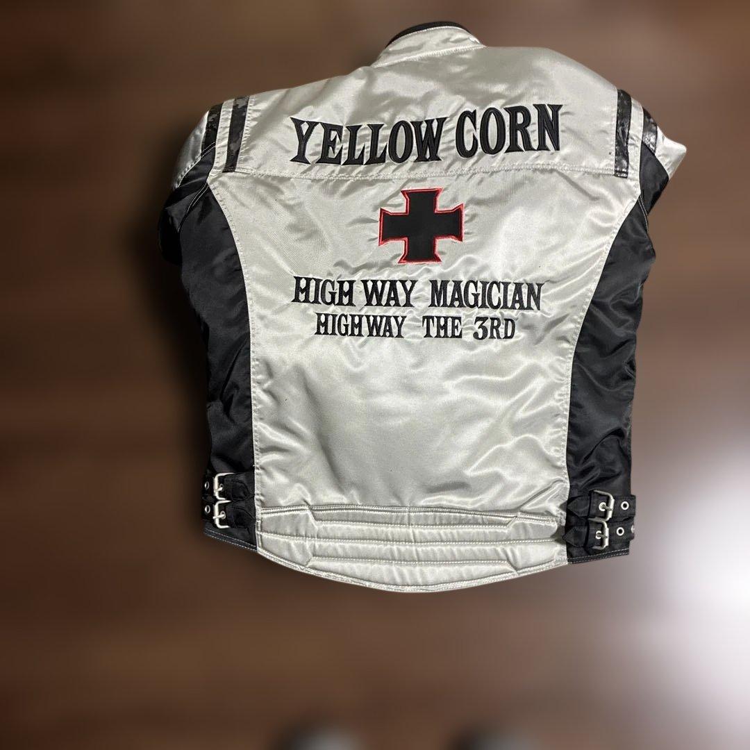 YELLOW CORN シングルライダースジャケット