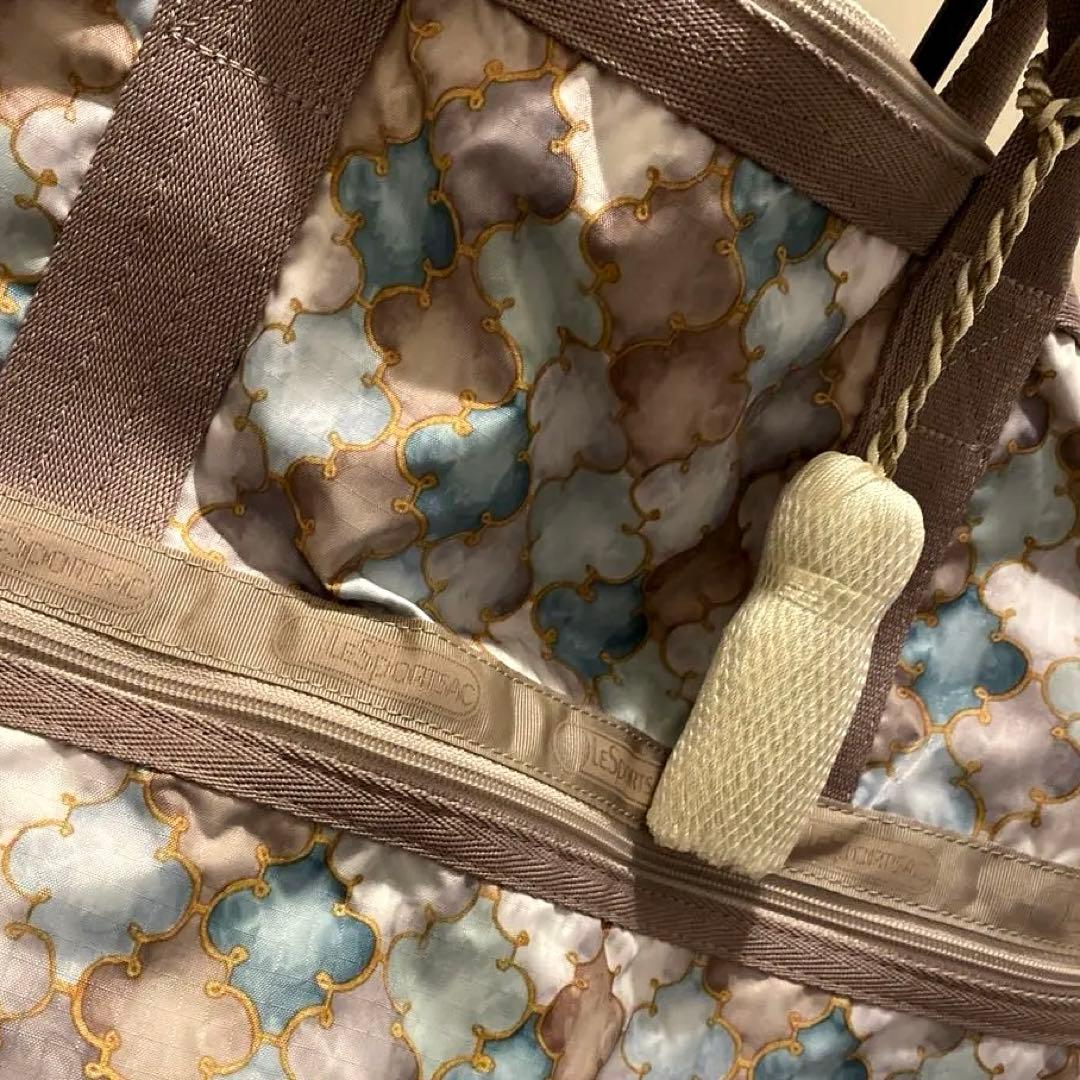 【新品】レスポ　ミニボストン　タッセルチャーム　ミニポーチ付