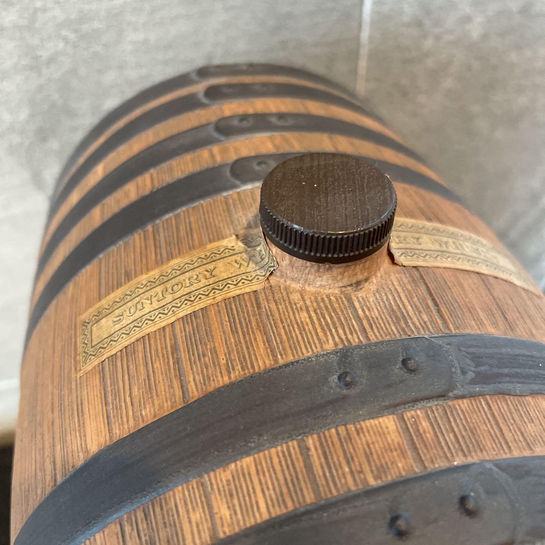 SUNTORY WHISKEY  樽 陶器 空瓶