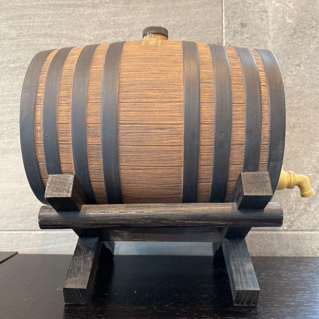 SUNTORY WHISKEY  樽 陶器 空瓶