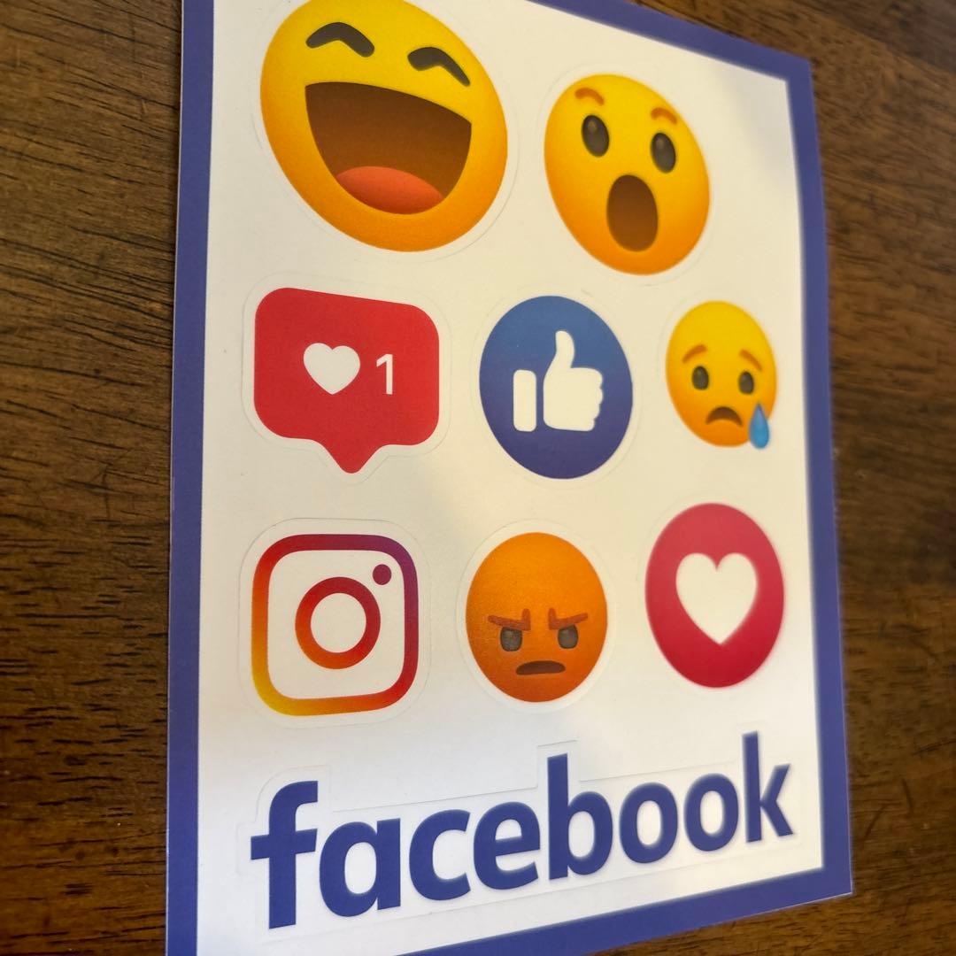非売品 レアFacebookシール ステッカー