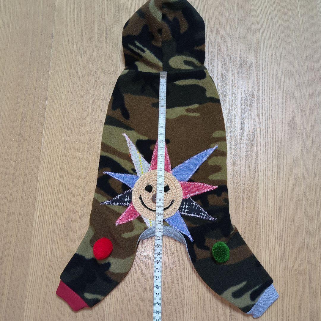 【希少】☆新品☆ Blue beat ブルービート犬服 迷彩柄つなぎ Sサイズ