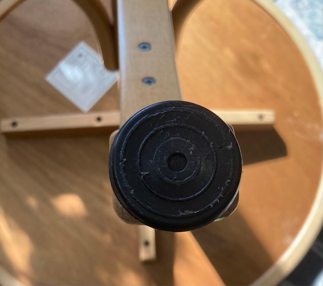 IDC大塚家具　秋田木工　ラウンド　カフェテーブル　ダイニングテーブル　曲木