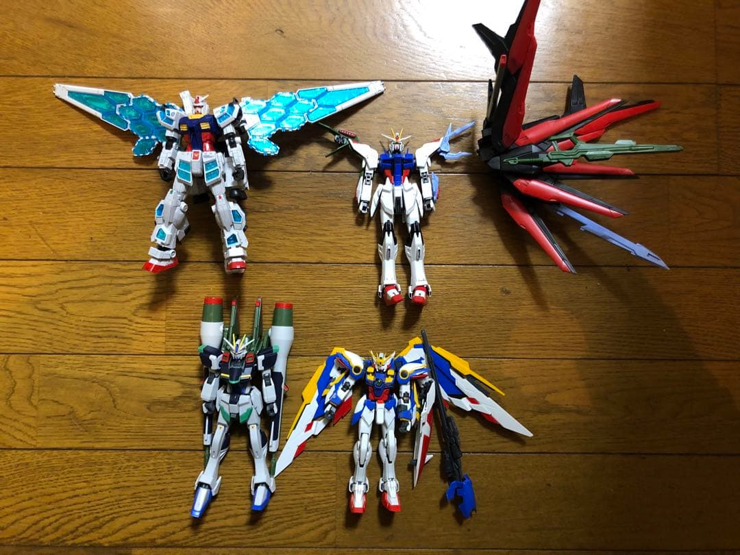 HG　RG　ガンプラ　4体セット