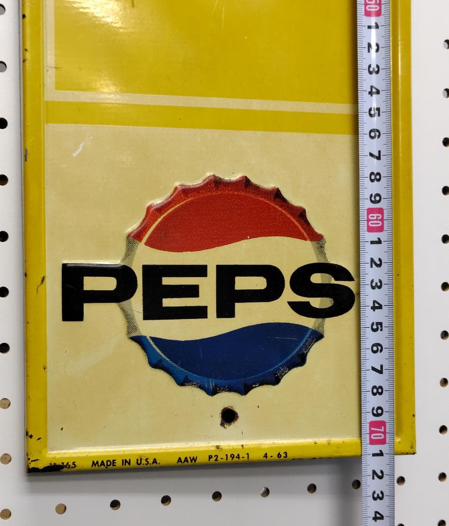 ペプシ温度計 1963 ヴィンテージ say“Pepsi, please”(L)