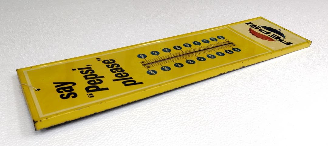 ペプシ温度計 1963 ヴィンテージ say“Pepsi, please”(L)