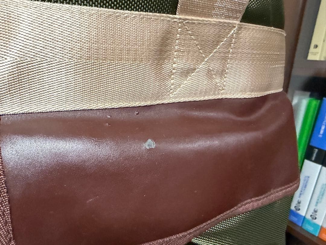 MANDARINE BROTHERS キャリーバッグ カーキ　中型犬もOK◎