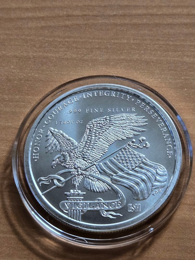 アメリカ「ドナルド・J・トランプ大統領」純銀１オンス　メダル