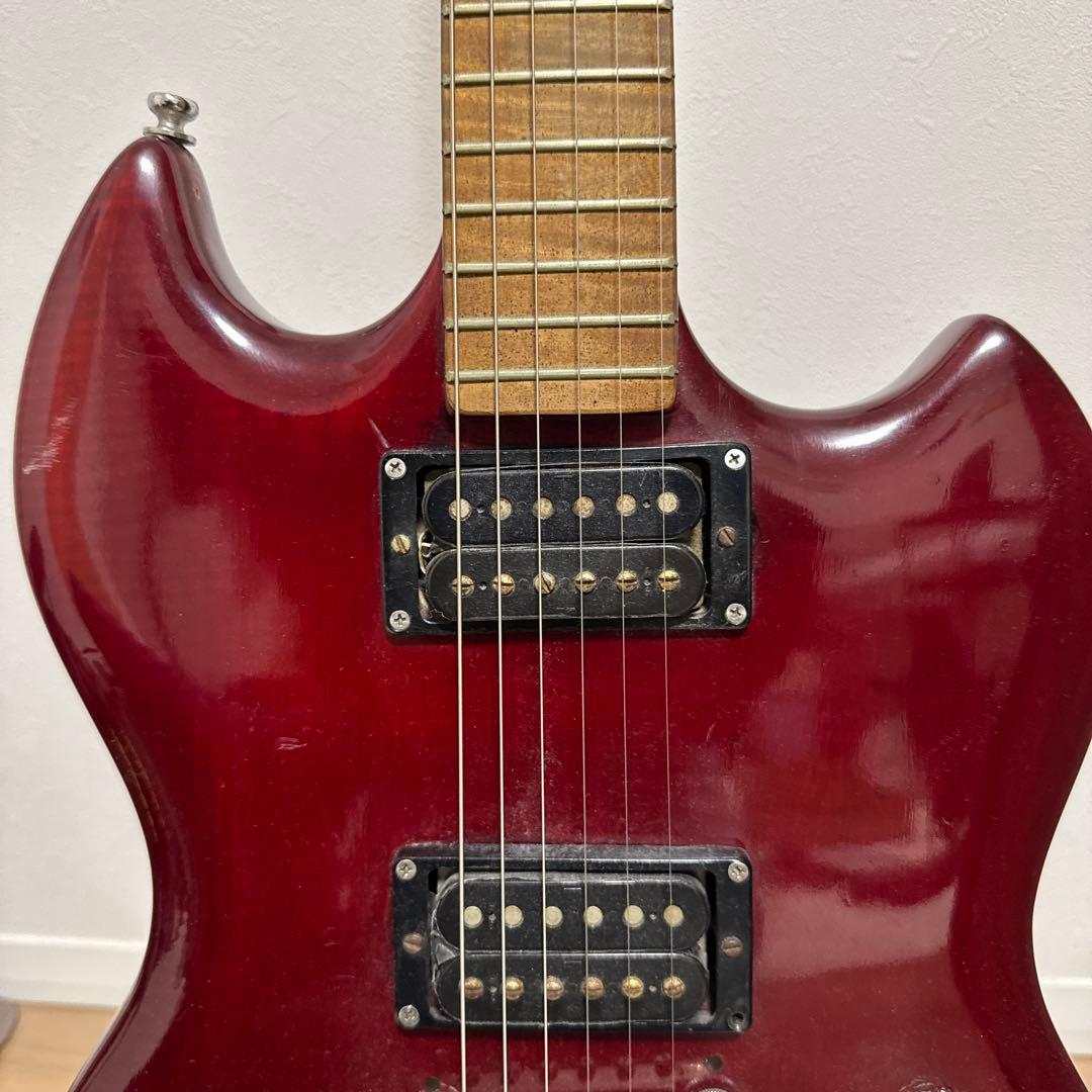 GUILD エレキギター ヴィンテージチェリーレッドSGスタイルハードケース付き