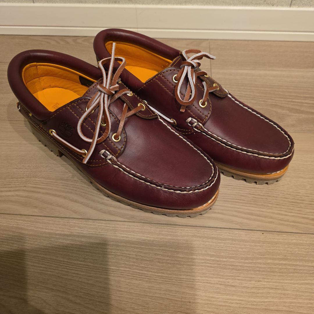 Timberland バーガンディ モカシン　26cm