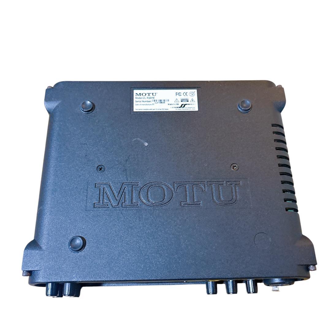 MOTU【UltraLite mk3 Hybrid】インターフェイス