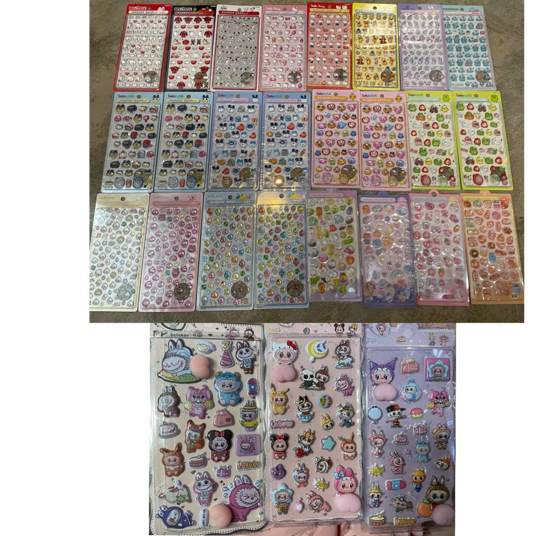 24枚　BONBON DROP シール　ボンボンドロップ　たまごっち　コンプ