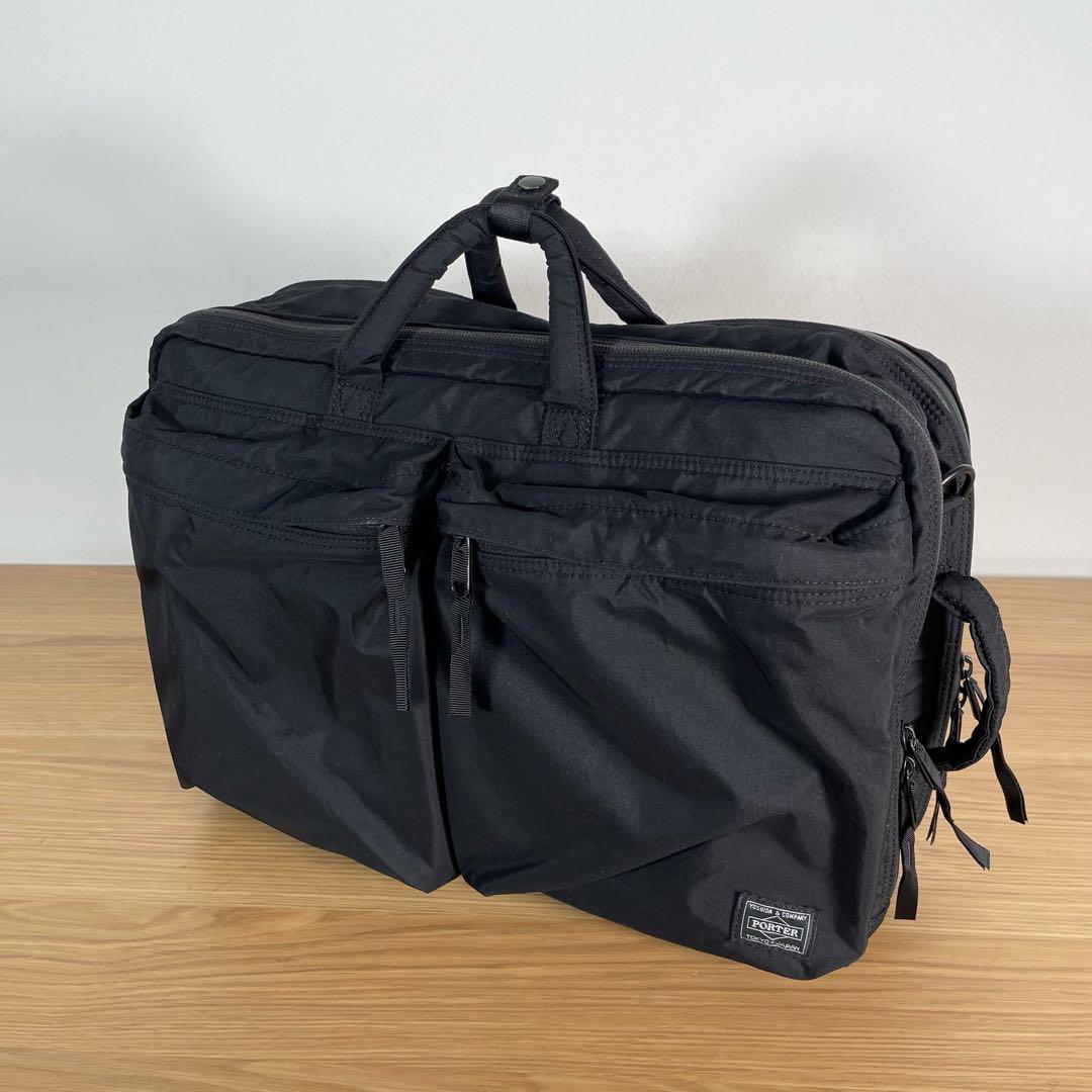 ポーター　ビジネスバッグ　ブリーフケース　3way ブラック