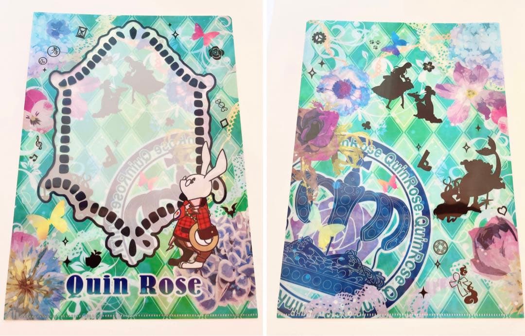 クインロゼ 通販特典クリアファイル ハートの国のアリス クリムゾンエンパイア