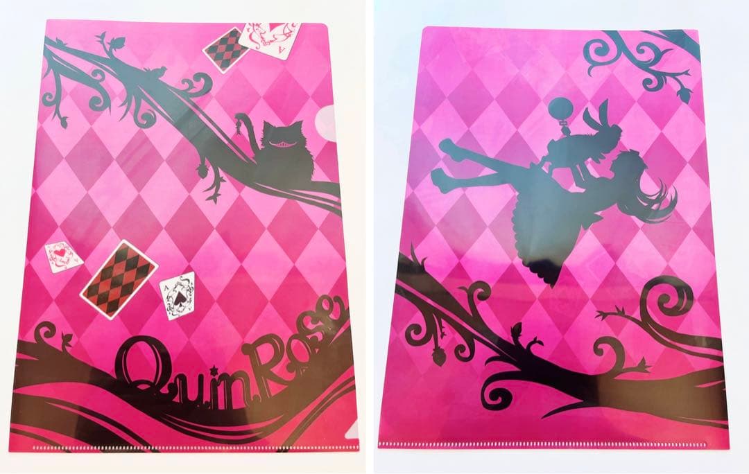 クインロゼ 通販特典クリアファイル ハートの国のアリス クリムゾンエンパイア