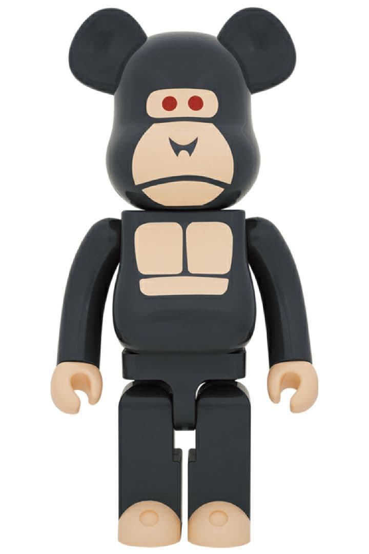 【限定品】LITTLE FRIEND BE@RBRICK BLACK 1000%