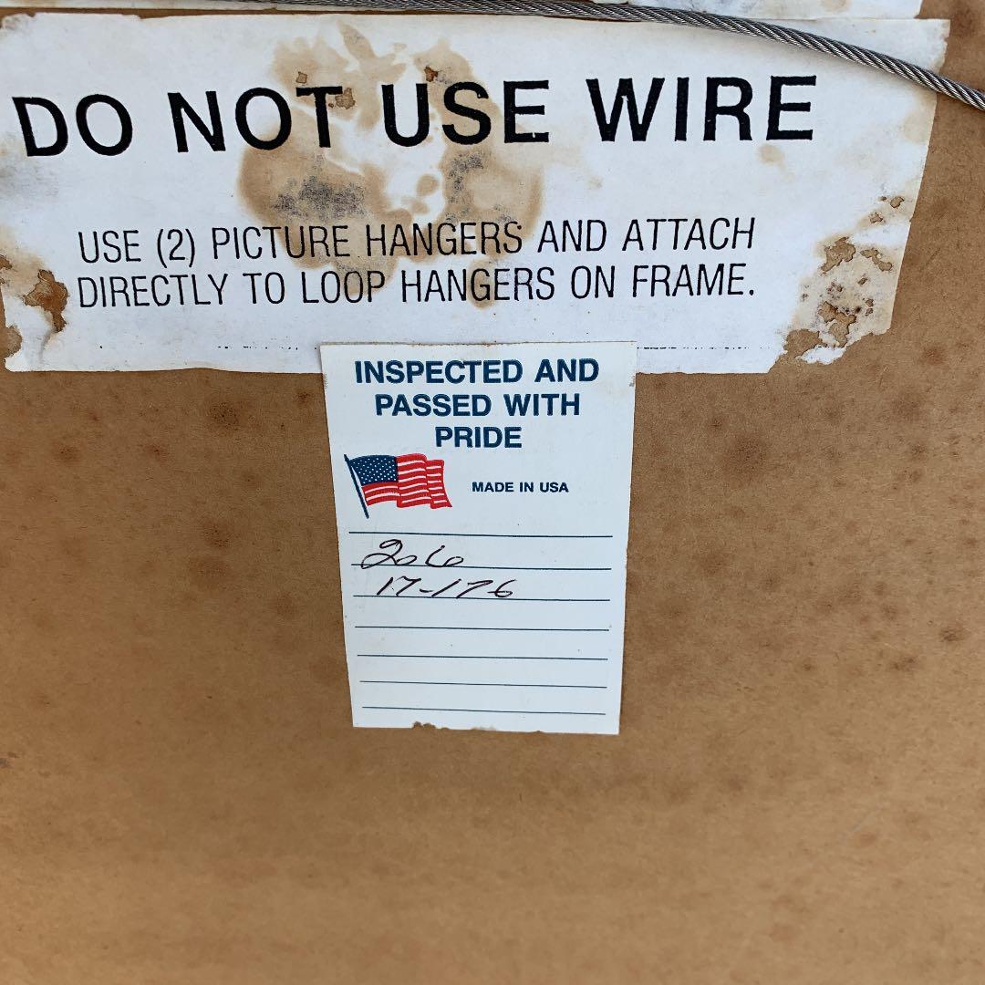 最高級　アメリカ製　USA 高級　アートパネル　額　　壁掛け