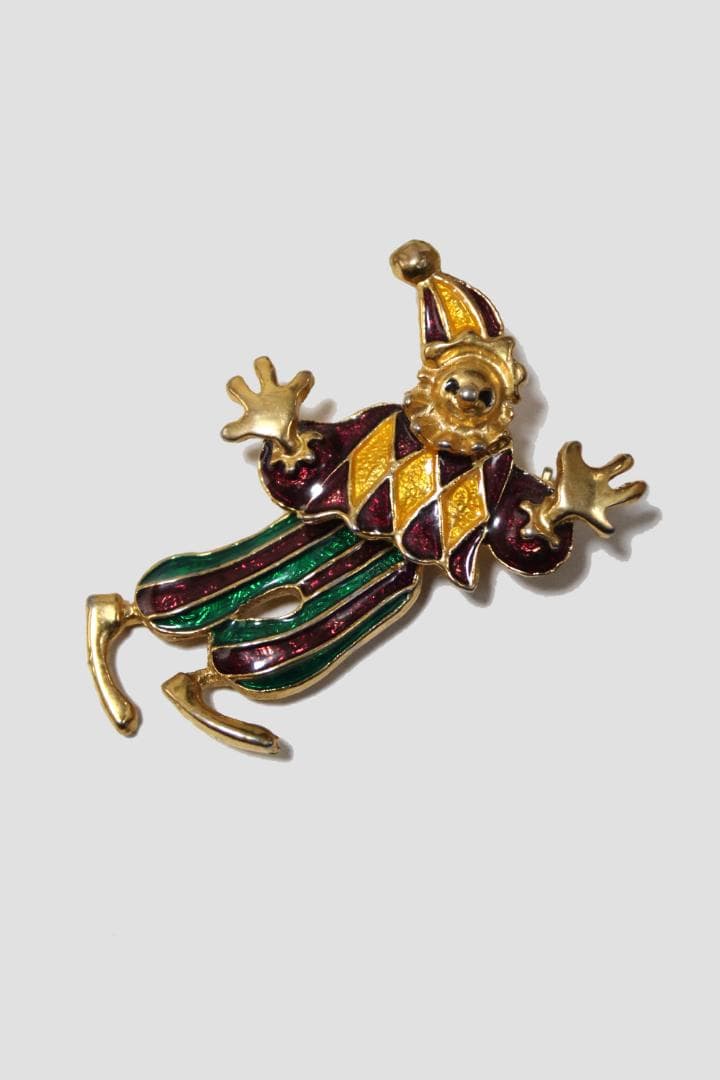 値下 vintage clown pin ピエロ ピンバッジ ピンズ