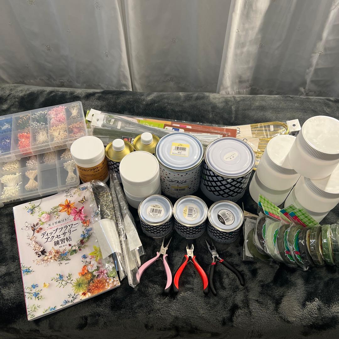 L*O様 TOADIPアメリカンフラワー ディップアートフラワー材料ゲージパイプ