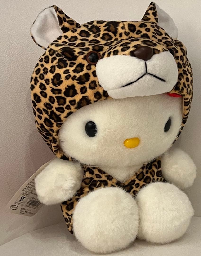 ハローキティ　ヒョウ柄　ぬいぐるみ　レア　レトロ　1999年　新品